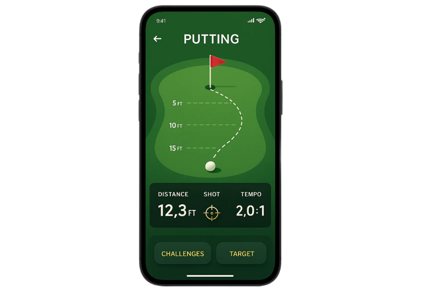 app golf putting